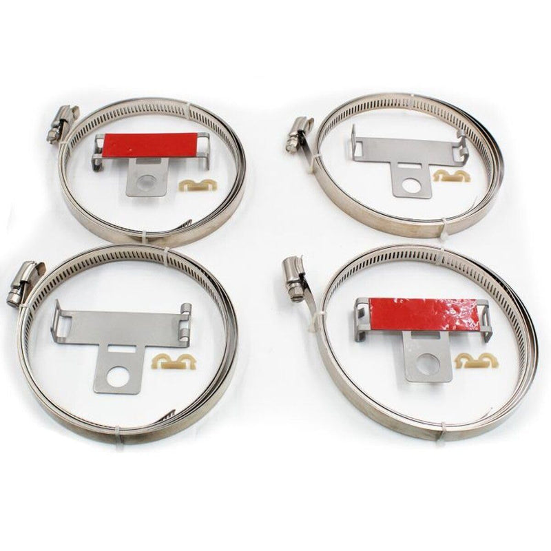 Wheel Accessories Parts PDQ TPMS Accessories Strap Kit contains 4 Straps, 4 Clips, 4 Keepers For Ford vehicles and applications using banded TPMS Sensors