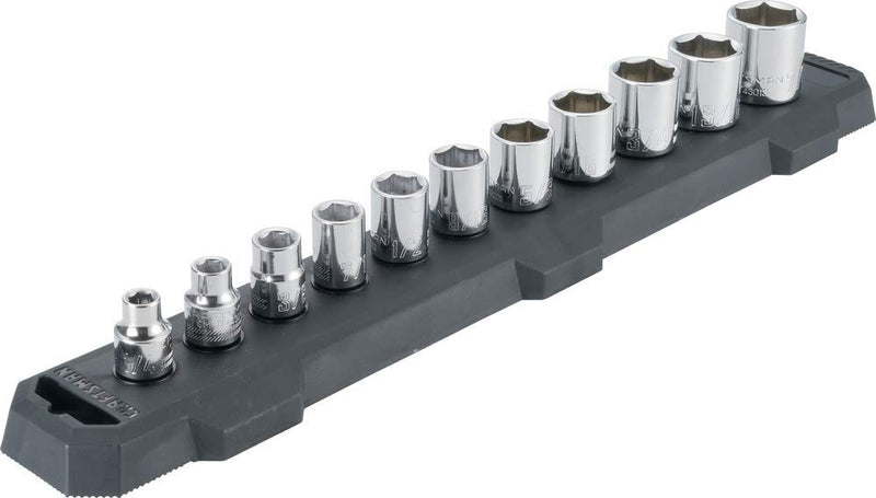  [AUSTRALIA] - CRAFTSMAN Socket Set, SAE, 3/8" Drive, 6 Pt., 11Piece (CMMT12042) 3/8" in