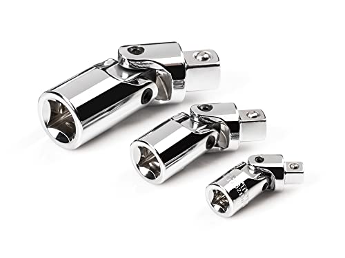 TEKTON Universal Joint Set, 3-Piece (1/4, 3/8, 1/2 in.) | SHA99004 3-Piece (1/4, 3/8, 1/2 in.)