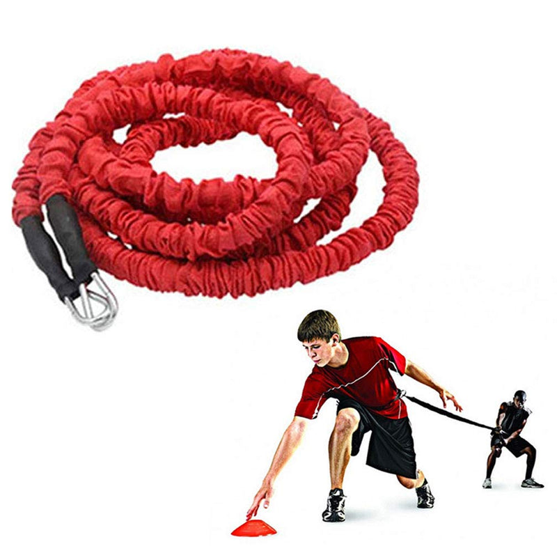 YNXing Resistance Training Rope Explosive Force Bounce Physical Training Resistance Rope Improving Speed, Stamina and Strength 6.6ft Elastic rope