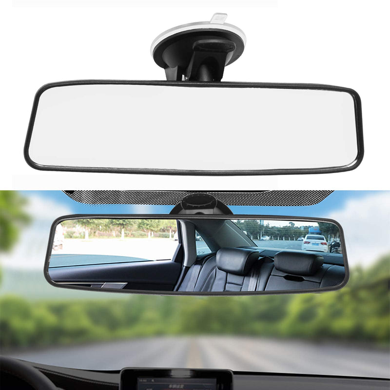 Rear View Mirror, Adjustable Car Interior Rear View Mirror Car Seat Child Safety Mirror for Universal Cars Trucks SUV-9.64 x 2.6 inch (White) White