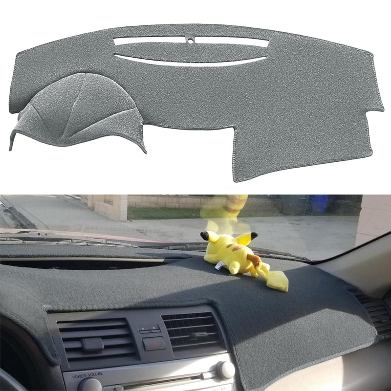 Dash Cover Mat Pad Custom Fit for Toyota Camry 2007 2008 2009 2010 2011 Dashboard Cover Carpet Cap Protector (Dark Gray) Y27 07-11 DarkGray