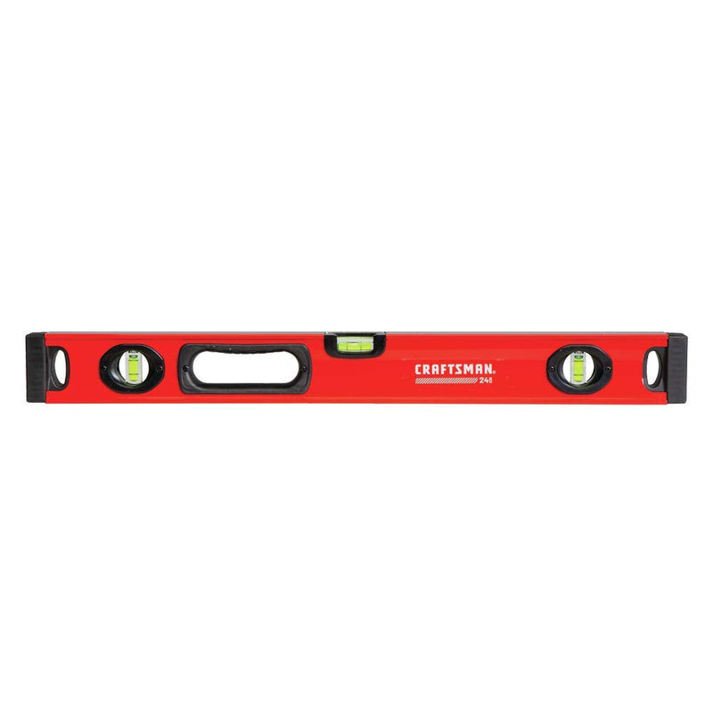CRAFTSMAN Level, 24", Box Beam (CMHT82346) 24-Inch