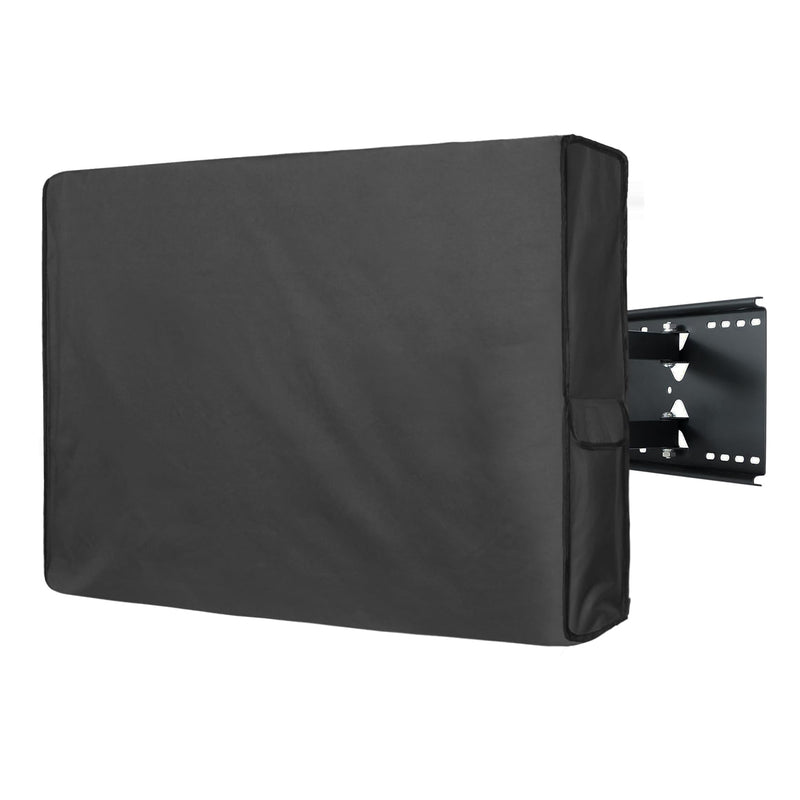 Porch Shield 26-32 inches Outdoor TV Cover Universal Weatherproof Protector for LCD, LED, Plasma Flat TV Screen, Compatible with Wall Mounts and Stands (Black) 26‘’-32‘’ Black