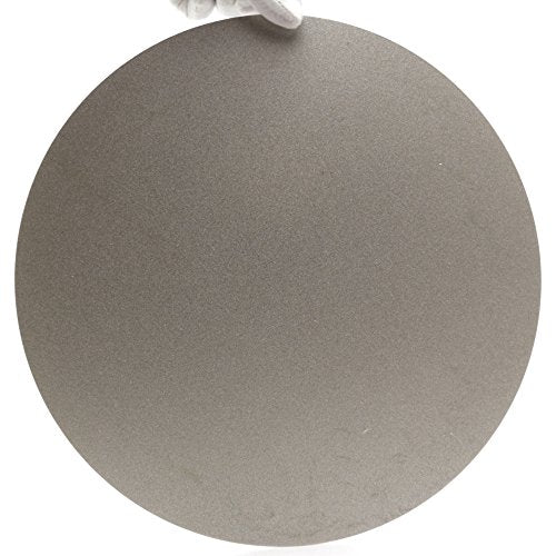 JINGLING NO Center Hole 8" inch Diamond Grinding Disc 320 Grit Flat Lap Disk Lapidary Tools for Stone Grit 320