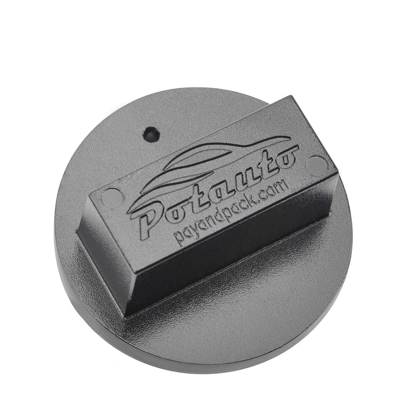 Universal Aluminum Jack Pad Jacking Puck Adapter Support Compatible with Mercedes Benz Vehicles 2000-Present (Qty 1, Black) Jack Pad for Mercedes Benz Aluminum (Black)