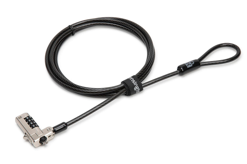 Kensington N17 Dell Laptop Computer Lock, Combination Security Locking Cable (K68008WW) Black | Combination security locking cable, deters laptop theft, fits Dell laptop security slots