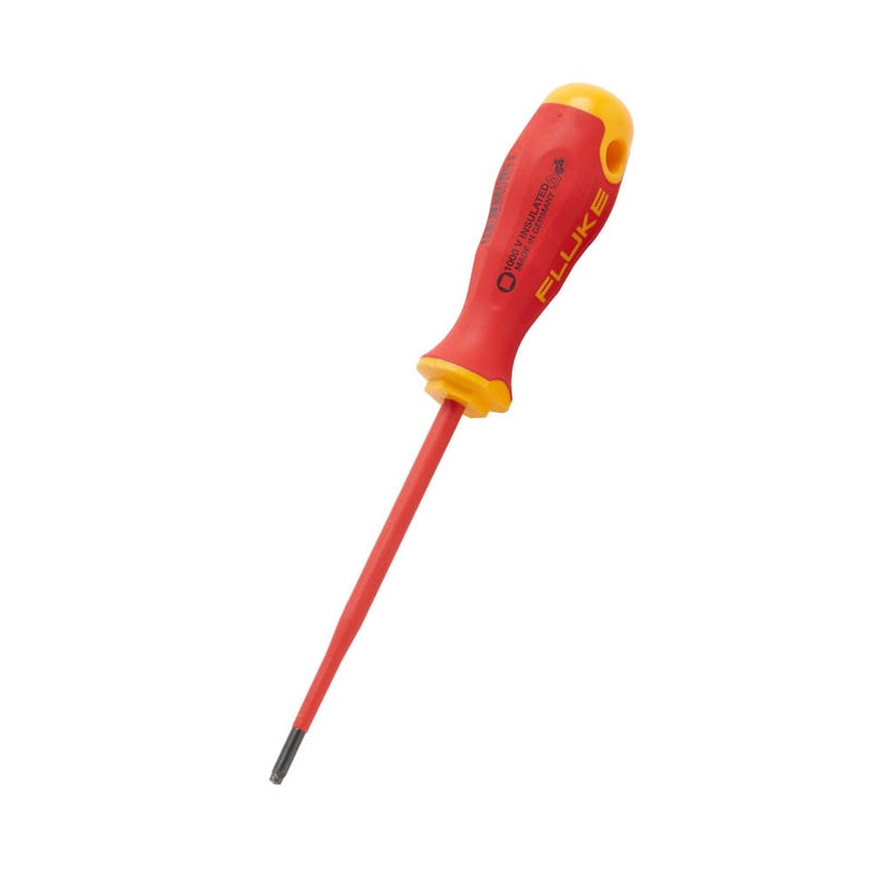 Fluke ISQS2 Insulated Squared Screwdriver #2, 5", 1000V Insulated Squared Screwdriver #2, 5"