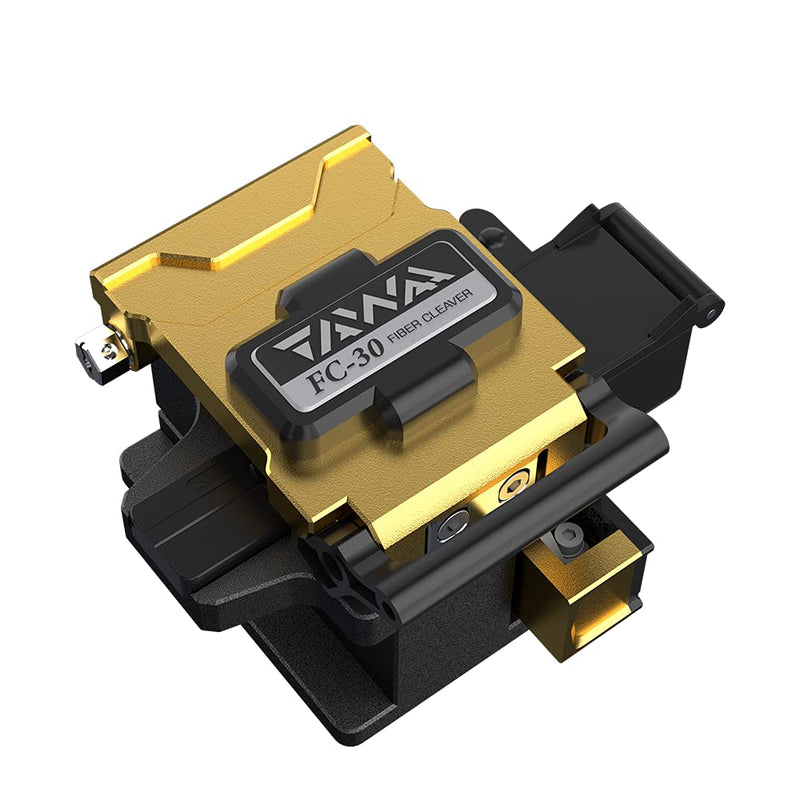 ORIENTEK Optical Fiber Cleaver Double Fixture High Precision Fiber Optic Cutting tools Wire Stripping Machine clivador fibra óptica 48,000 Cleaves (FC-30 Cleaver) FC-30 Cleaver
