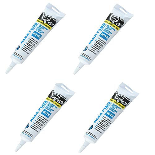 CAULK ALEX + W&D WHT 5.5OZ, Pack of 4