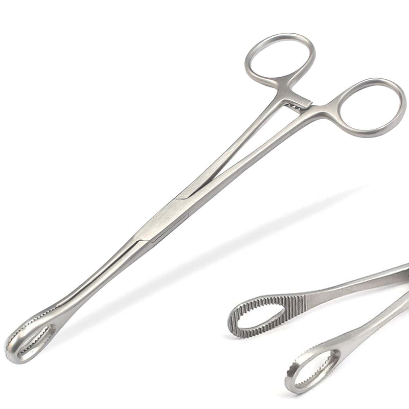 6" Mini Sponge Body Piercing Forceps