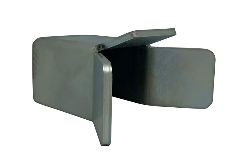 Eagle EG417Slide Gate End Catch Retainer 2" Wide Heavy-Duty Steel Universal Sliding Gate Holder Stopper for All Standard Size Slide Gates