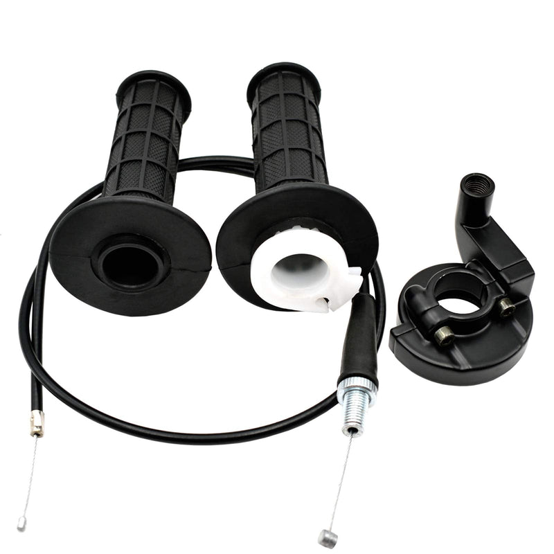 Twist Throttle Assembly and 36" Throttle Cable for Yamaha SSR Coolster Roketa SDG NST X-Treme 50cc 70cc 110cc 125cc Engine Dirt Bikes Pit Bike