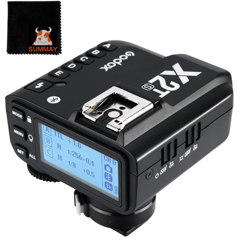 GODOX X2T-S TTL Trigger Flash 1/8000s HSS TTL Manual Function for Sony Cameras with Clean Cloth (X2T-S)