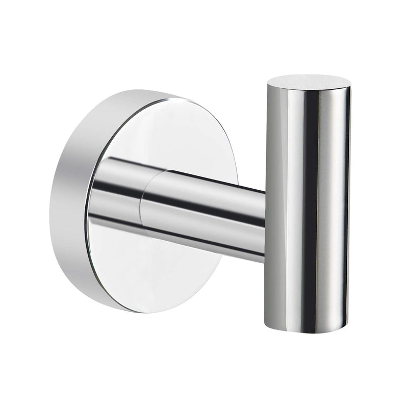 Marmolux Acc - Towel Hook Bathroom Single Coat Hook Bath Kitchen Hand Towel Holder Hat Door Hanger Rack Home Storage Spave Saver Bathroom Hardware Wall Mount Polished Chrome 1