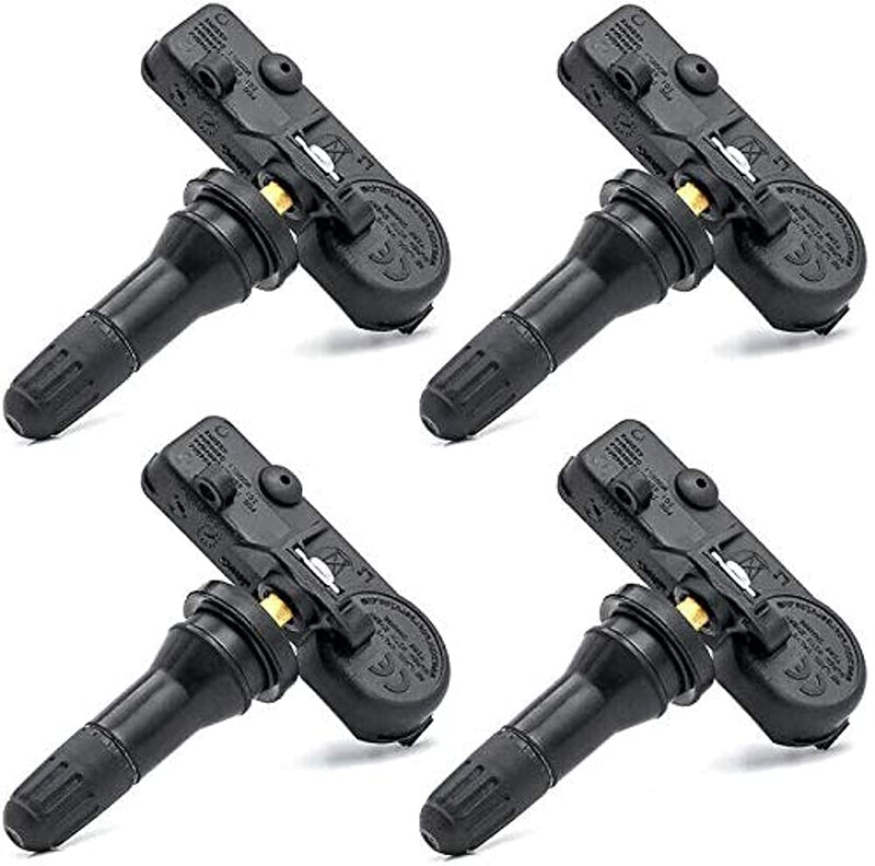 TPMS Sensor,433Mhz Tire Pressure Monitoring Sensor Fit for Chrysler Jeep Dodge Ram Replace# 56029398AB(4-Pack) four pieces sensors