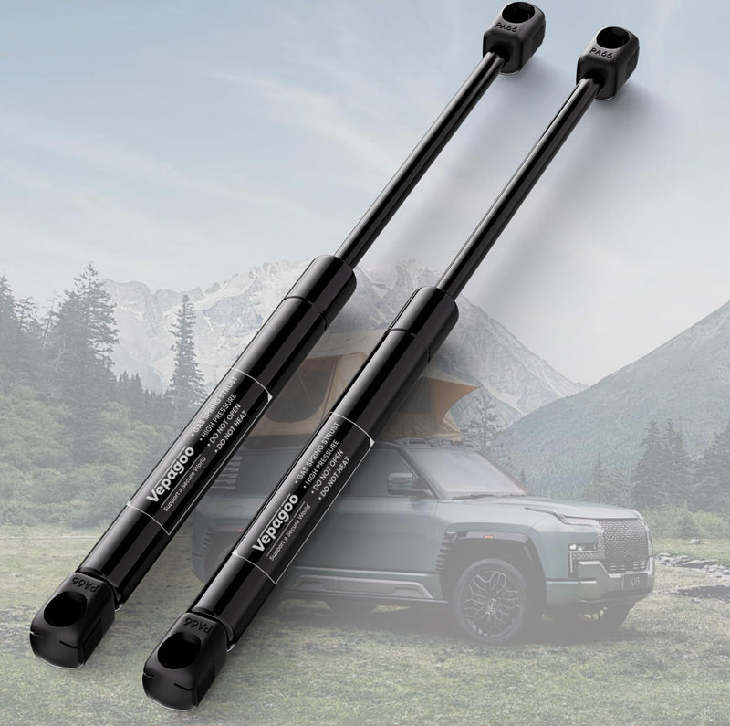 Vepagoo C16-09209 16 inch 38 Lbs/169 N Gas Shocks Struts for Leer Truck Cap Strut Leer are ATC Camper Topper Rear Window Camper Shell Canopy, C1609209 Pack of 2 PCS 38 Lb