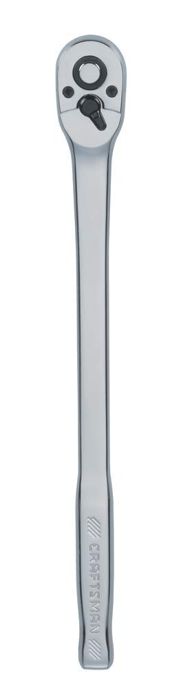 Craftsman Ratchet, Pear Head Long Handle, SAE, 72-Tooth, 3/8-Inch (CMMT99427)
