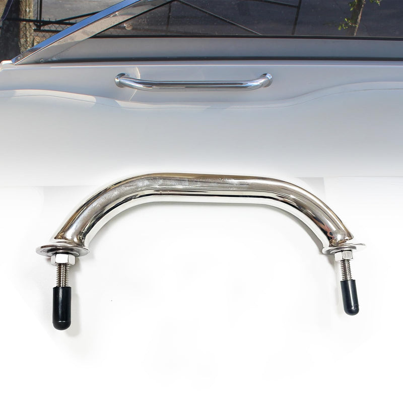 9 Inch Stainless Steel Handle Grab Handrail Grip, Marine Boat Hardware for Multipurpose (1 PCS)