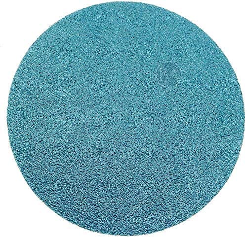 Benchmark Abrasives PSA No Hole 8 Inch Sanding Discs with Zirconia Grains Automotive Orbital Sander Sandpaper - 8 Inch Sanding Disc Self Stick Adhesive Back - Surface Blending (10 Pack), 60 Grit