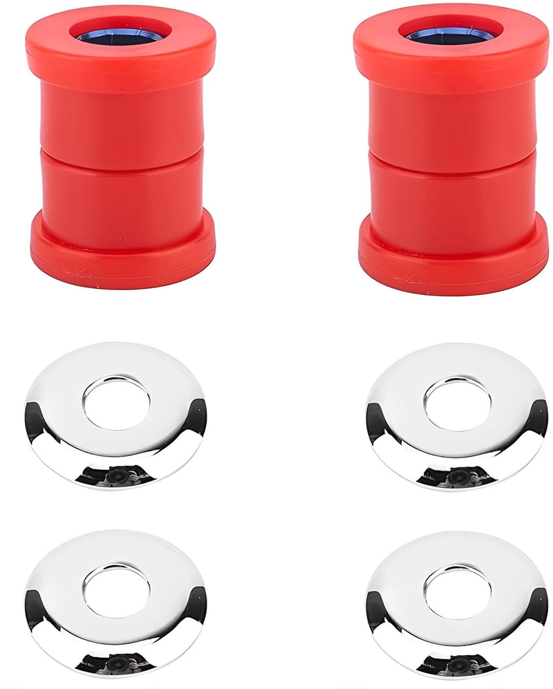 Harley Polyurethane Handlebar Riser Bushings Compatible with Harley Davidson Big Twin 1973-2018, Harley Sportster 1973-2003