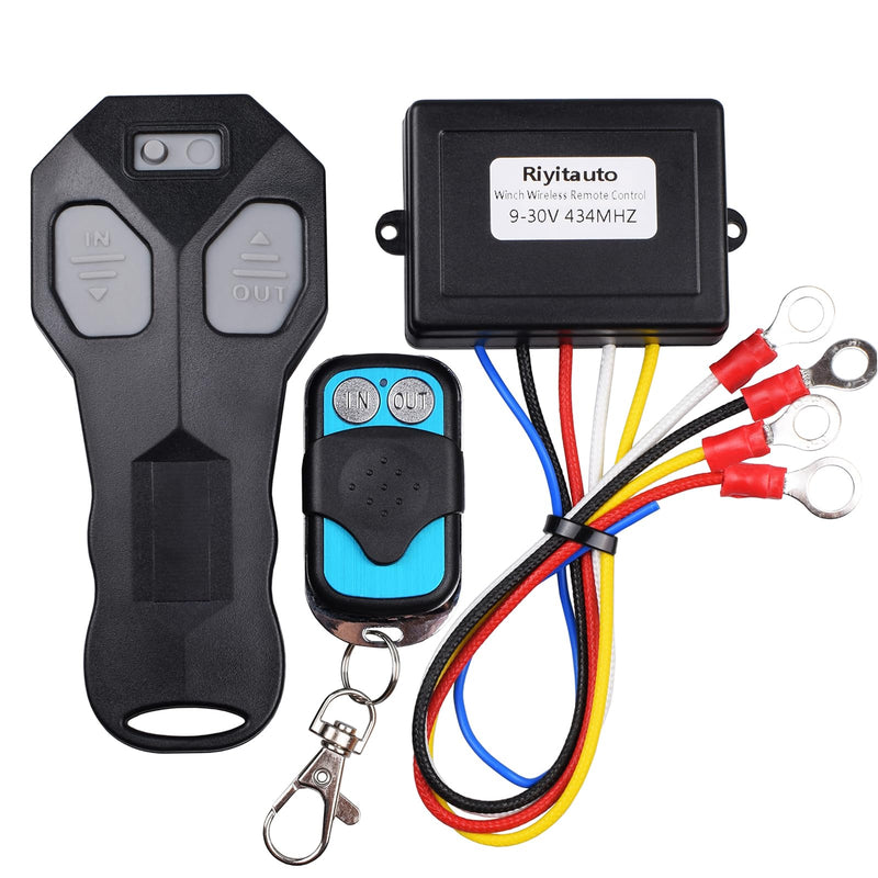 Wireless Winch Remote Control Kit for Car Truck Jeep ATV SUV 12V Handset Switch Recovery Wireless Waterproof Wireless Remote for Winch