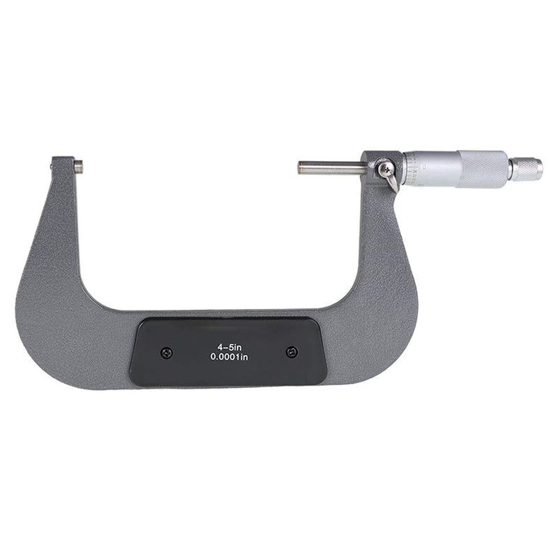 findmall 4-5" Outside Micrometer 0.0001" Carbide Tipped 4-5 Inch Micrometer Machinist Tool