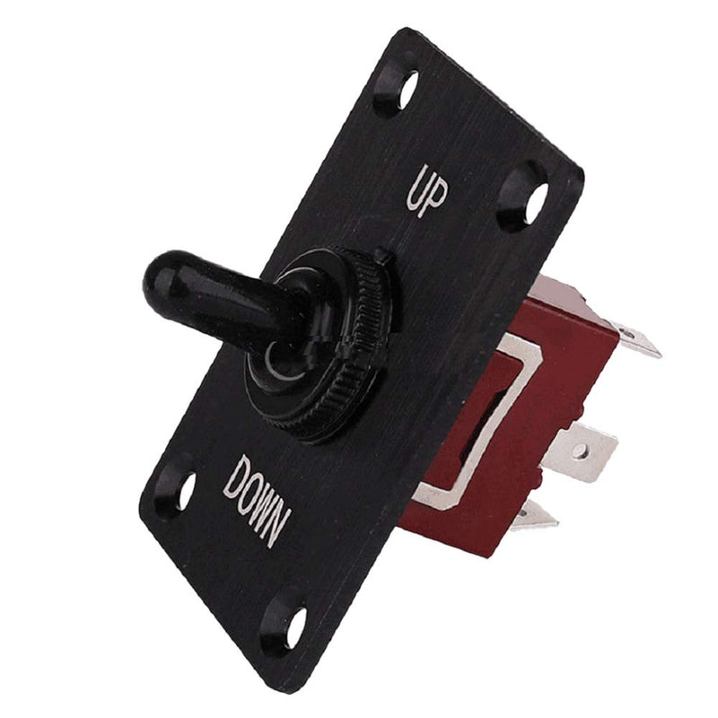 Acouto Marine Toggle Switch 3 Position On Off Terminal Switch Panel Trim Tabs Switch DC12V 15 Amp Up Down Rocker Trim Tabs Switch for RV Marine Boat