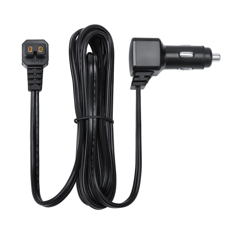 ICECO 12 Volt Male Cigarette Lighter Plug, DC Power Cable for Car Refrigerator, 16AWG 8 FT Long (2.5 Meters), Male Socket Adapter (NOT Suitable for VL35 Series) DC Cord