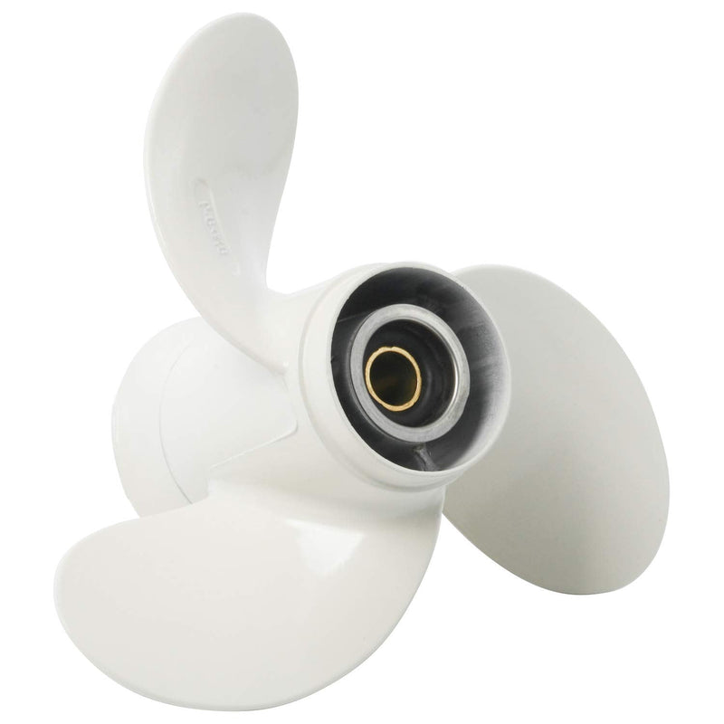 NovelBee Aluminum Alloy Boat Propeller for Yamaha 9.9-15 HP Outboard Motor (9 1/4x9-J)