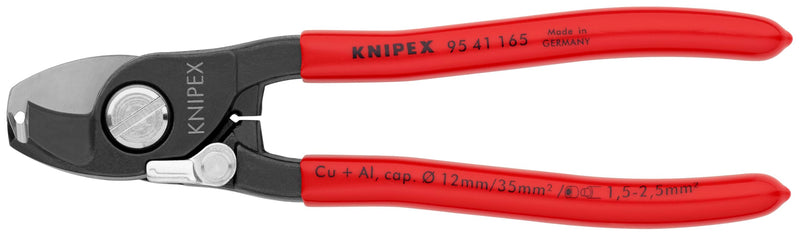 KNIPEX Tools - Cable Shears With stripper (9541165) Red