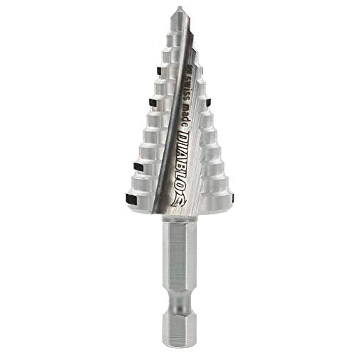 Diablo DSD0875S12 3/8" - 7/8" Impact Step Drill Bit (12 Steps)