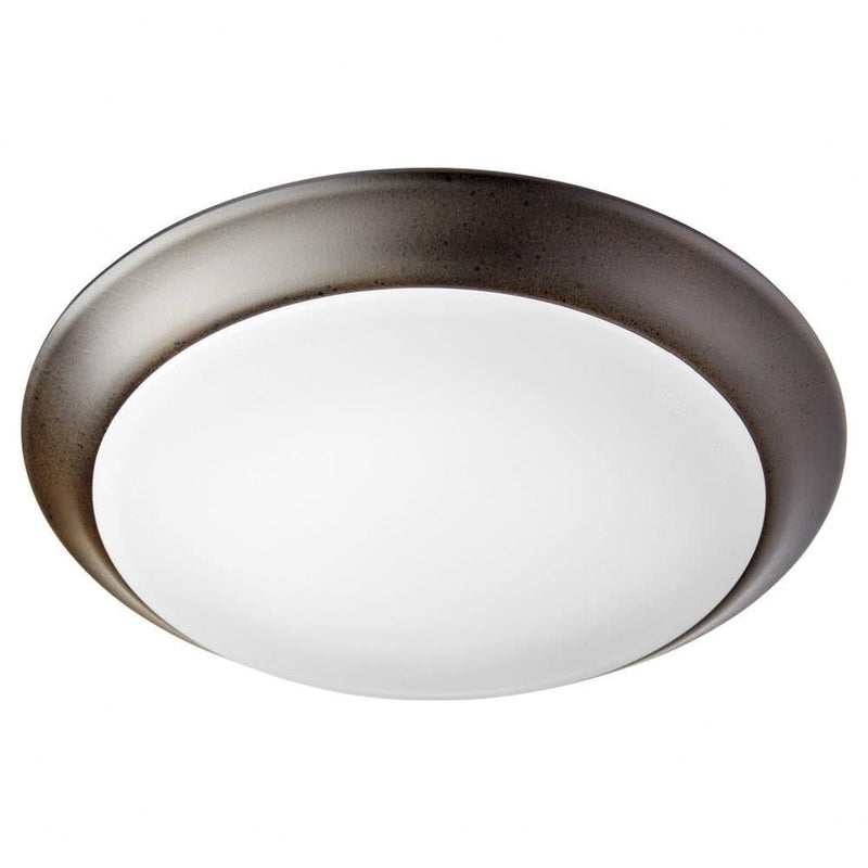 Quorum 905-10-86 Transitional LED Ceiling Mount in Bronze/Dark Finish,