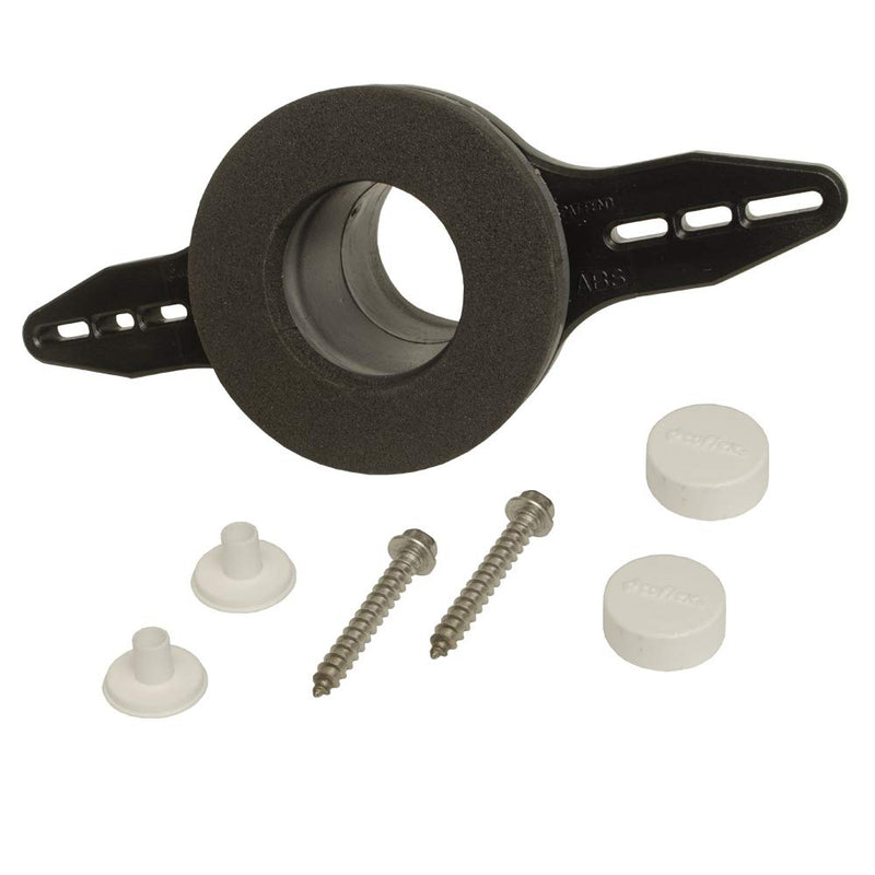 FlexOn Urinal Flange Repair Kit for Home Improvement, Universal 2" Inside Diameter PVC/ABS Pipe, Flexible PVC Sleeve, Easy Install Flanges for Wall Mounted Urinals