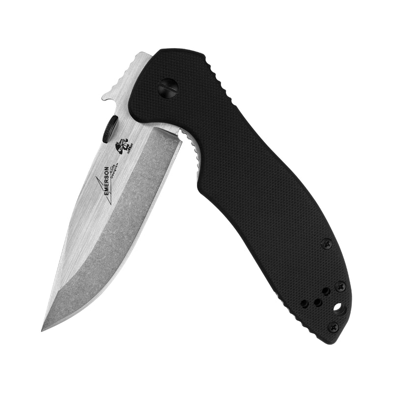 Kershaw Emerson CQC-K Pocket Knives, Manual Opening Folding Knife with Wave Shaped Feature, Multiple Styles 6034d2