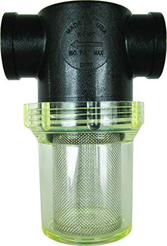 Valley Industries 17930 Poly Line Strainer - 1" FPT, 50 Mesh