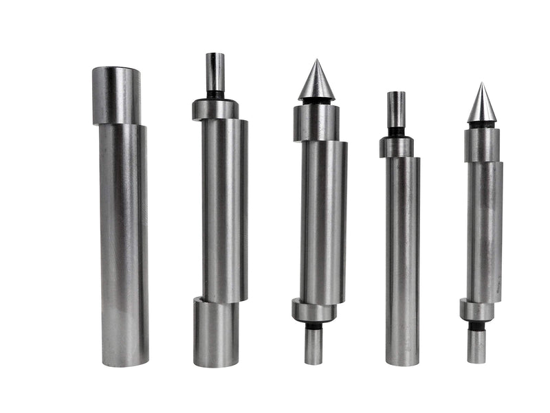 Taytools 466163 5 Piece Edge Center Finder Set with Single End, Double End and Cone Tips
