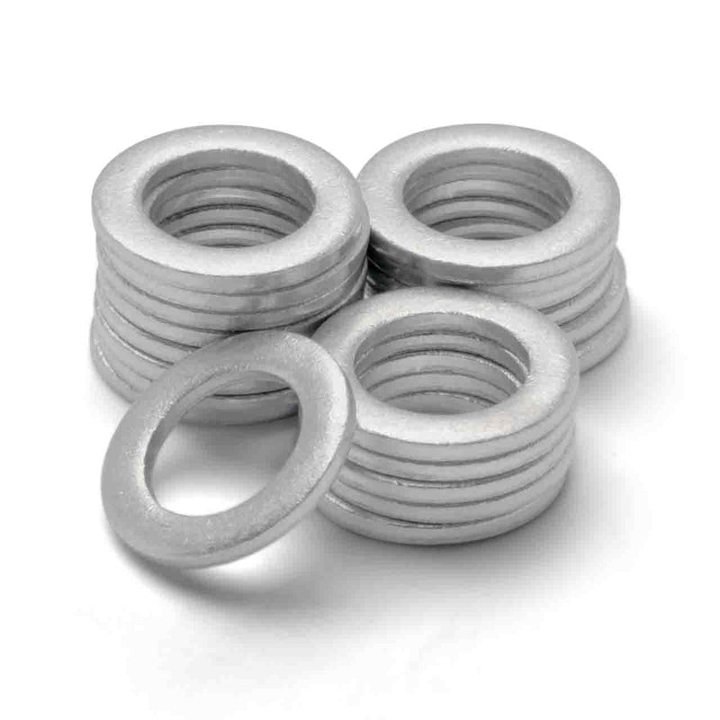 VOTEX-Made in USA- Oil Drain Plug Crush Washer M14 14MM, Gasket Seal Ring - Fits Acura, Honda, Kia, Hyundai and More, 20 Pack, 94109-14000, 007603-014106, 21513-23001, 9956-41-400