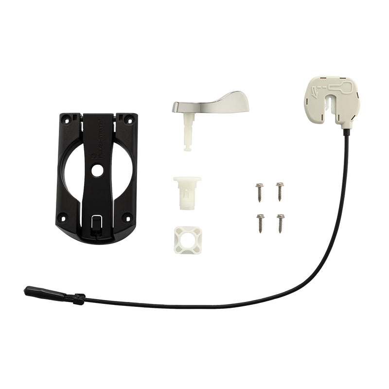 Flushmate AP400504-PN Universal Handle Replacement Kit for 504 Series - LH or RH Polished Nickel Handle Included, ADA Compliant, Quiet Operation, Ideal for Residential & Commercial Use