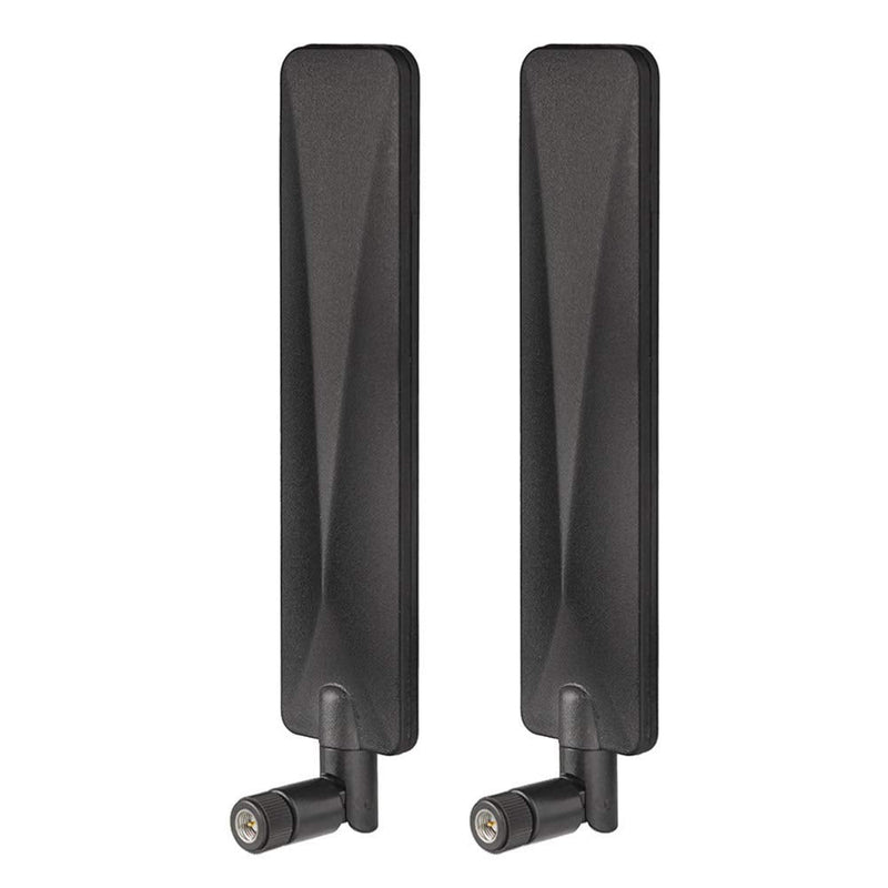 Bingfu 4G LTE Antenna 9dBi SMA Male Cellular Antenna (2-Pack) Compatible with Spypoint Flex Trail Game Camera Wireless CPE Router Hotspot Cellular Gateway Industrial IoT Router Outdoor Security Camera 2-Pack Panel Antenna
