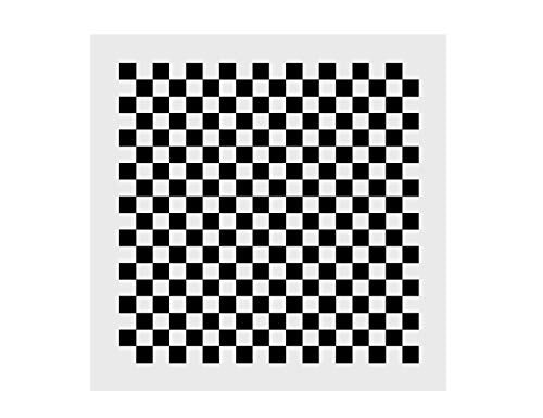 Check Board Calibrator Lens Focus Calibration Chart Checkerboard Pattern Calibrating PET Or Aluminium Oxide Chess Board 18×18 (100×100), Aluminium Oxide