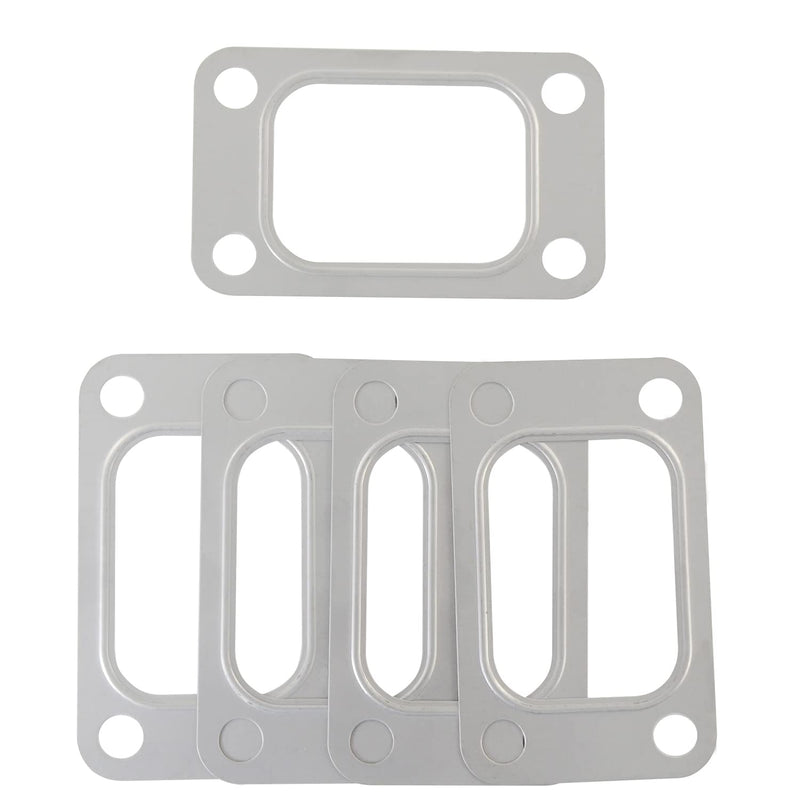 PTNHZ 5 Pcs Stainless Steel Turbo Turbine Inlet Manifold Gasket for T3 T34 T35 T38 GT35 GT35R 4801