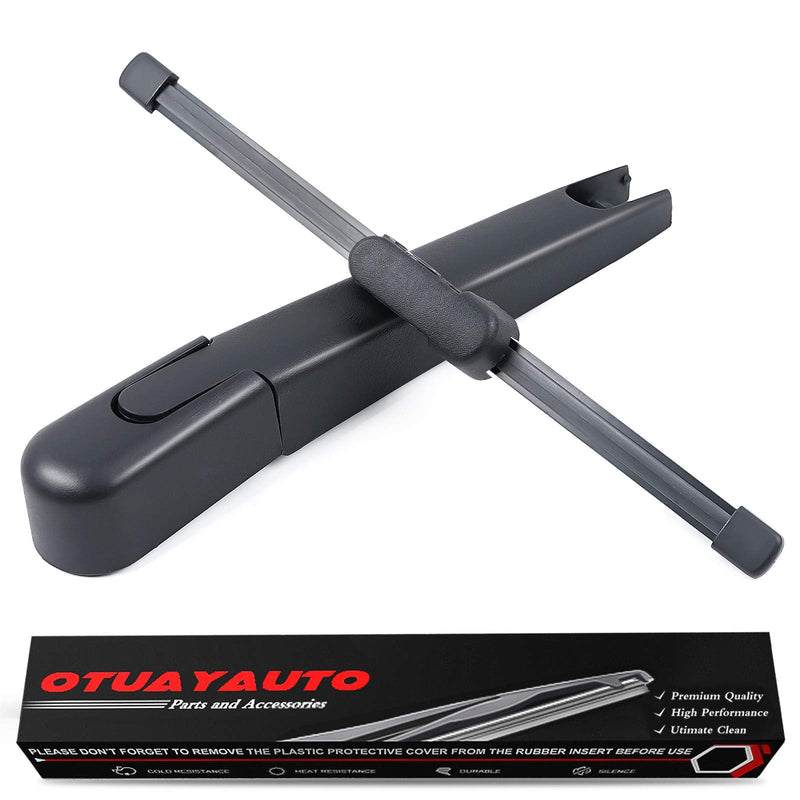 OTUAYAUTO Rear Windshield Wiper Arm Blade Kit - Replacement for Hyundai Veloster 2012-2017 - [New] OEM # 988112V000 Rear Wiper Kit-for Hyundai Veloster 12-17