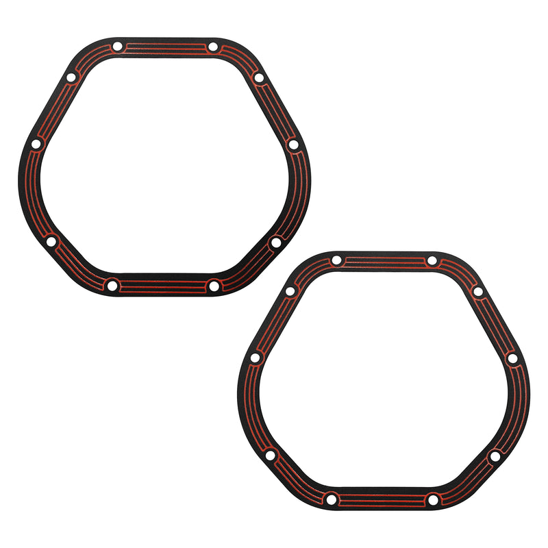 LLR-D044 Differential Cover Gasket Replacement for Dana 44 Axles Drivetrain Sealing - 2PCS