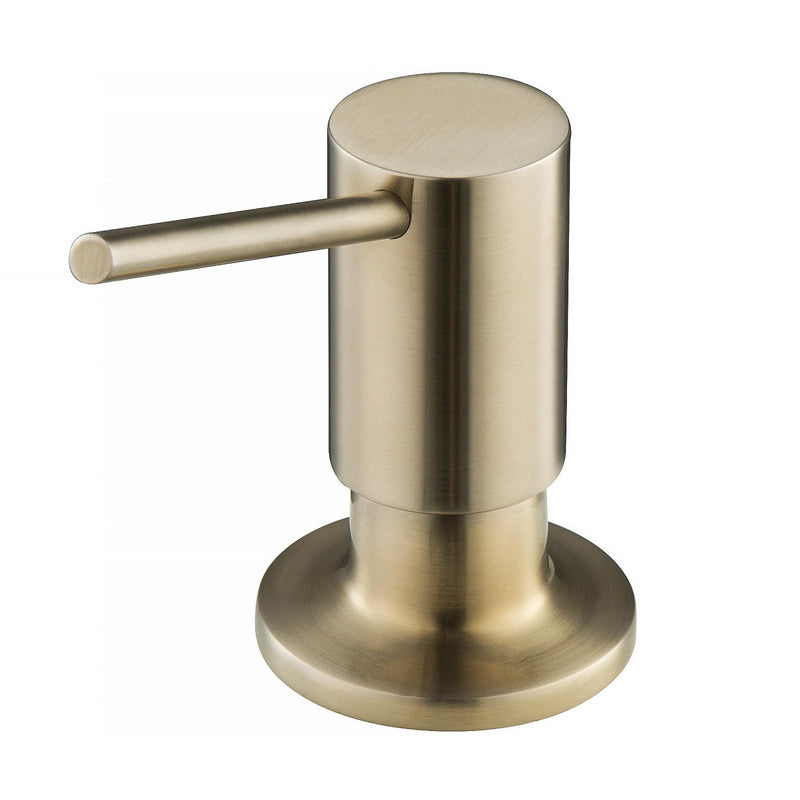 KRAUS Kitchen Soap and Lotion Dispenser in Brushed Brass, KSD-41BB Modern Style