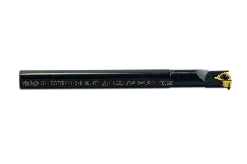 Shars 3/8" x 4" LH Internal Indexable Threading Boring Bar 404-2715 P] 3/8" x 4" Left Hand