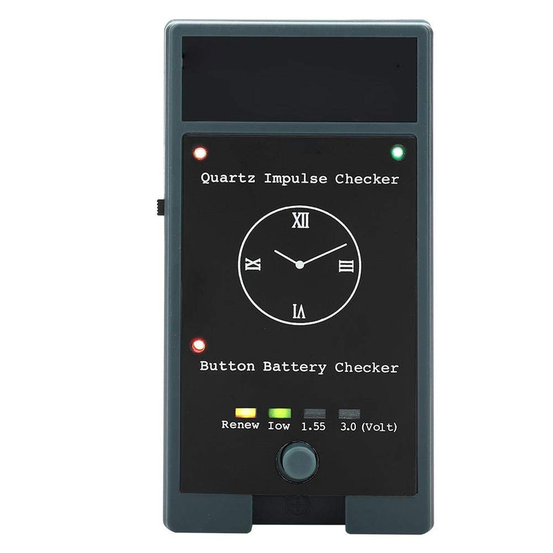 Battery Tester Checker, Electric Quartz Movement Watch Battery Tester Checker Watch Pulse Tester Analyzer Battery Watch Repair Tools Accessory for Watchmakers and Watch Repairing Workers
