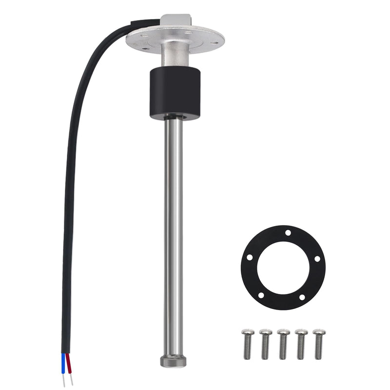 Geloo 240-33ohms 6" Marine Sending Units Boat Fuel Sending Unit Fuel Gas Tank Sender Fuel Sending Unit Fuel Level Gauge Sensor Water Gauge Sensor Gas Tank Sender (150mm) for Water Fuel Level Gauge 150MM-6inch 240-33ohm