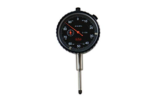 Shars 1" High Precision Dial Indicator, .001" Graduation 303-3111B ! Black 0-1" x .001" 303-3111B