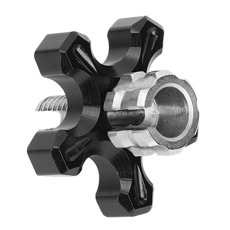 Clutch Adjustment Cable, Qiilu Motorcycle Clutch Screw,Universal CNC Aluminum Alloy Clutch Wire Adjustment Cable(Black)